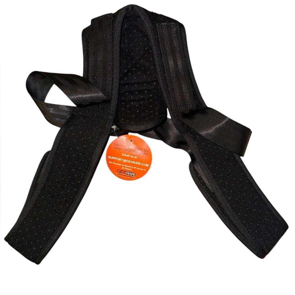 GEAR RARI Back & Posture Support Corrector Brace, Adjustable Shoulder Straps NWT - Picture 3 of 3